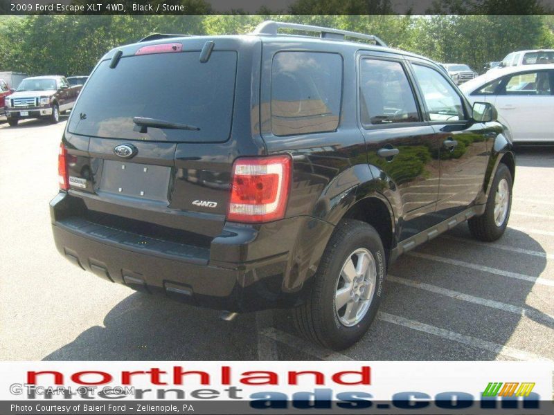 Black / Stone 2009 Ford Escape XLT 4WD