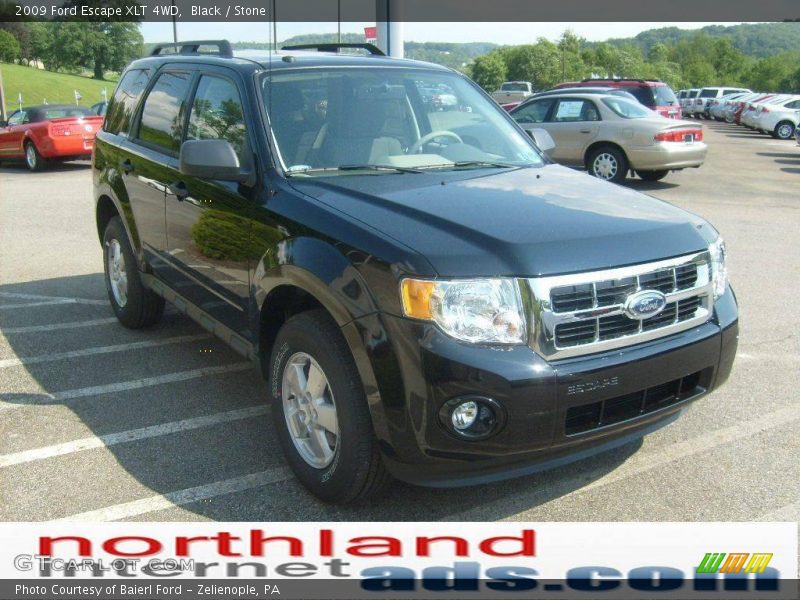 Black / Stone 2009 Ford Escape XLT 4WD