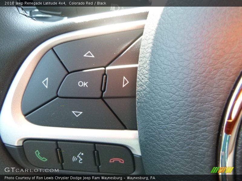 Colorado Red / Black 2018 Jeep Renegade Latitude 4x4