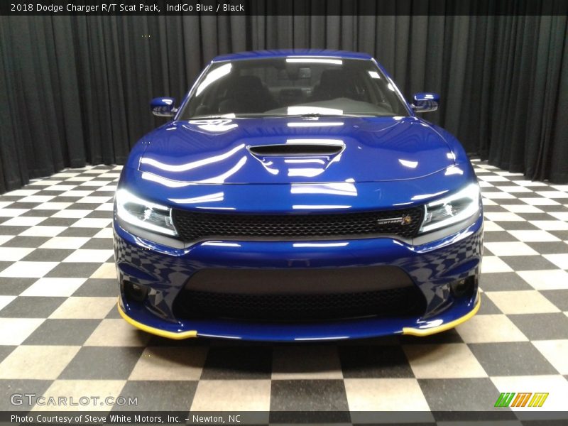IndiGo Blue / Black 2018 Dodge Charger R/T Scat Pack