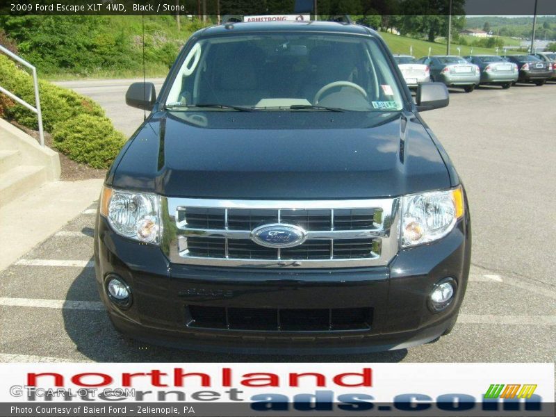 Black / Stone 2009 Ford Escape XLT 4WD