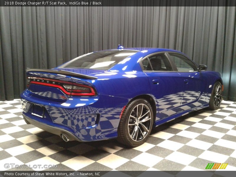 IndiGo Blue / Black 2018 Dodge Charger R/T Scat Pack