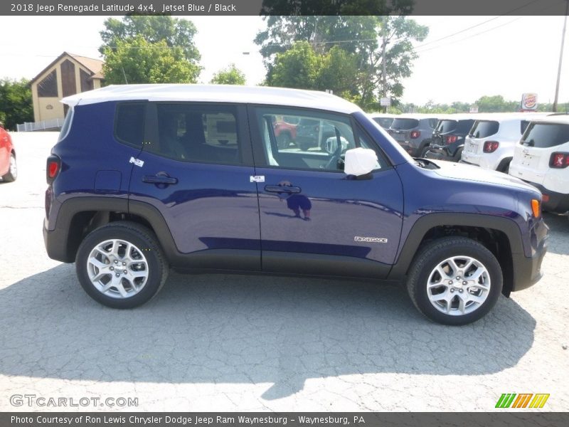 Jetset Blue / Black 2018 Jeep Renegade Latitude 4x4