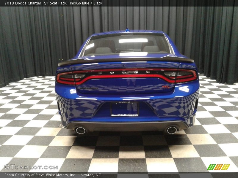IndiGo Blue / Black 2018 Dodge Charger R/T Scat Pack