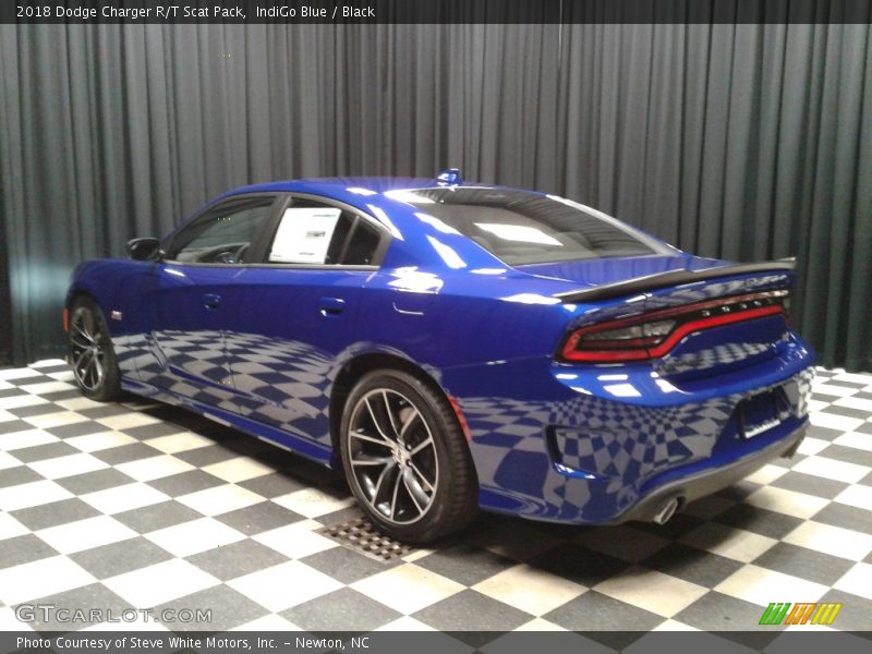 IndiGo Blue / Black 2018 Dodge Charger R/T Scat Pack