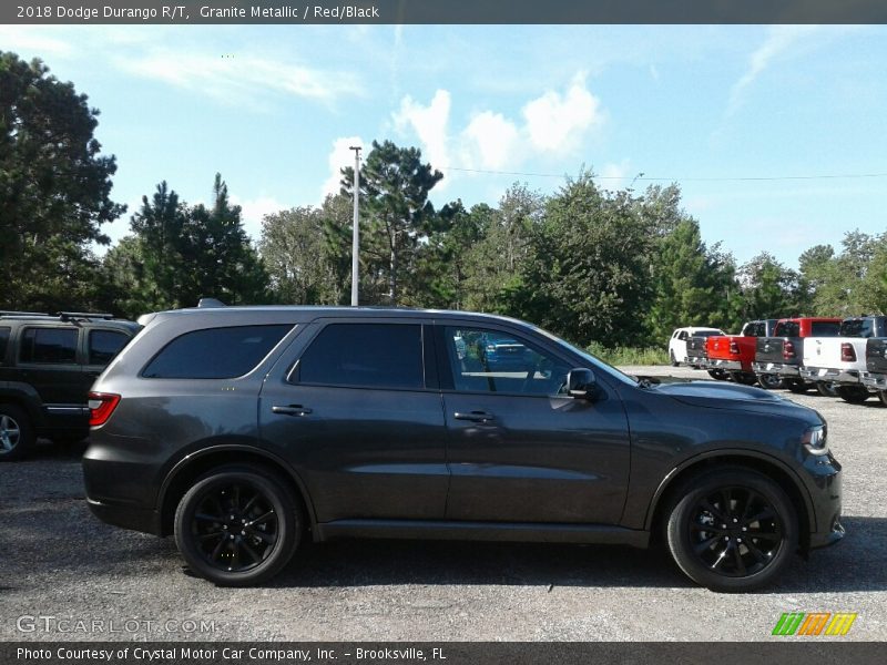 Granite Metallic / Red/Black 2018 Dodge Durango R/T