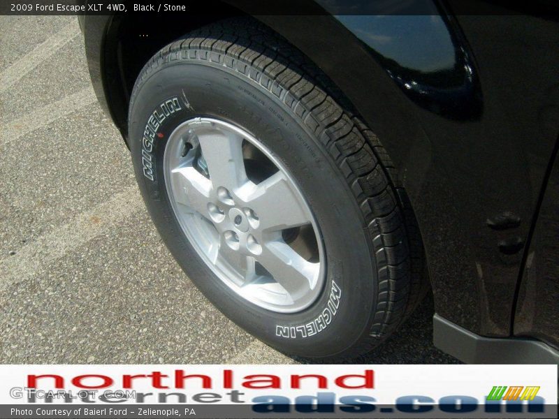 Black / Stone 2009 Ford Escape XLT 4WD