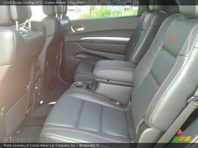 Granite Metallic / Red/Black 2018 Dodge Durango R/T
