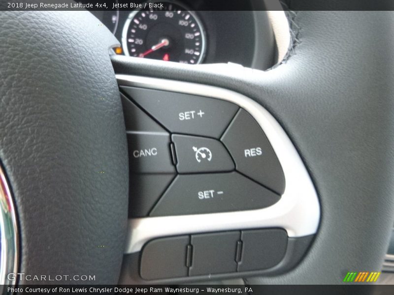 Jetset Blue / Black 2018 Jeep Renegade Latitude 4x4