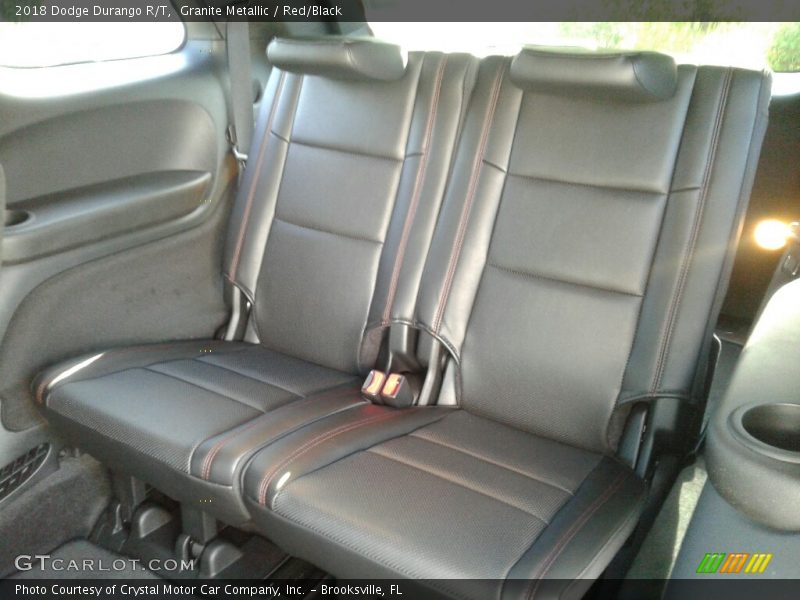 Granite Metallic / Red/Black 2018 Dodge Durango R/T