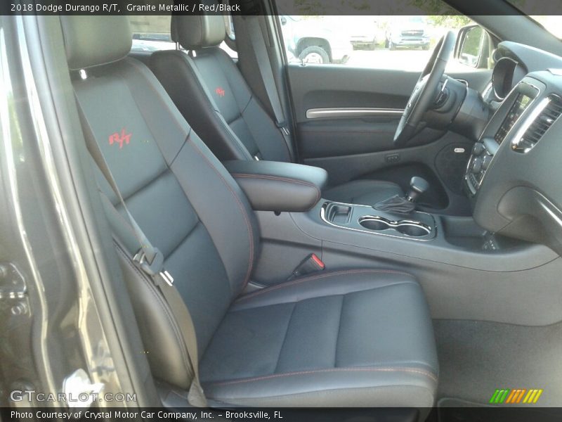 Granite Metallic / Red/Black 2018 Dodge Durango R/T
