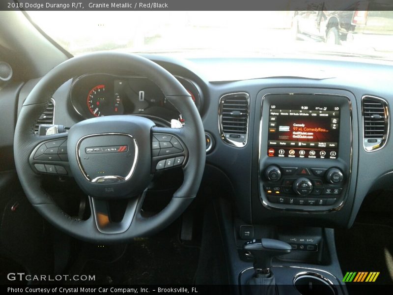 Granite Metallic / Red/Black 2018 Dodge Durango R/T