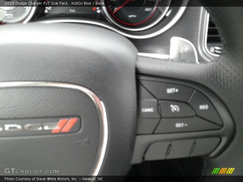 IndiGo Blue / Black 2018 Dodge Charger R/T Scat Pack