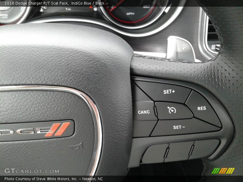 IndiGo Blue / Black 2018 Dodge Charger R/T Scat Pack