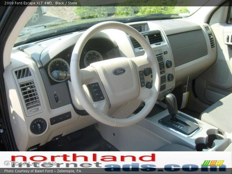 Black / Stone 2009 Ford Escape XLT 4WD