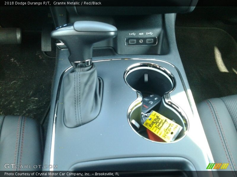 Granite Metallic / Red/Black 2018 Dodge Durango R/T