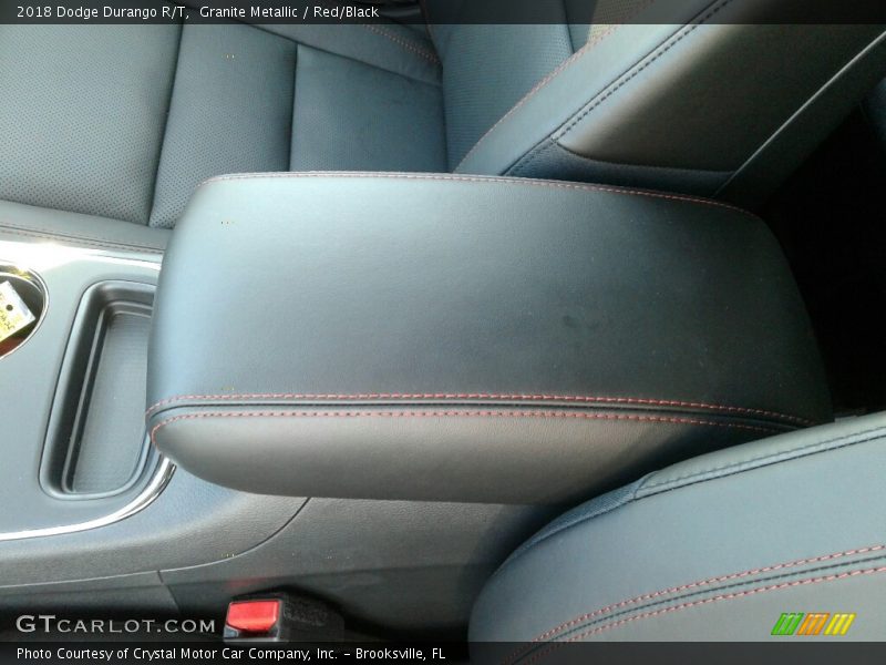 Granite Metallic / Red/Black 2018 Dodge Durango R/T