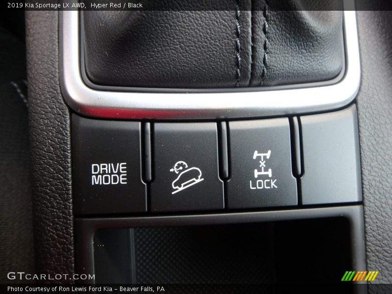Hyper Red / Black 2019 Kia Sportage LX AWD
