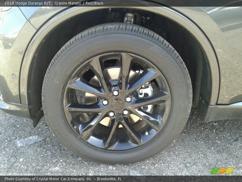 Granite Metallic / Red/Black 2018 Dodge Durango R/T