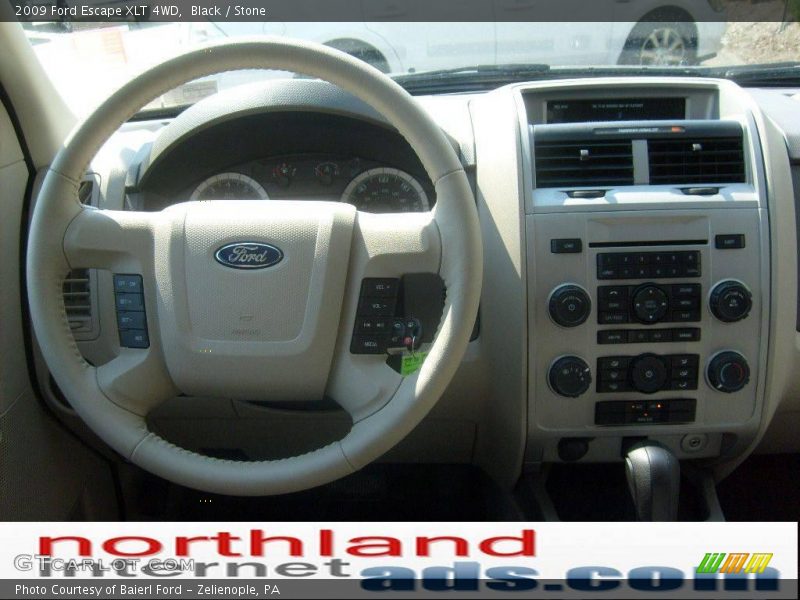 Black / Stone 2009 Ford Escape XLT 4WD