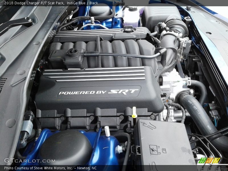 IndiGo Blue / Black 2018 Dodge Charger R/T Scat Pack
