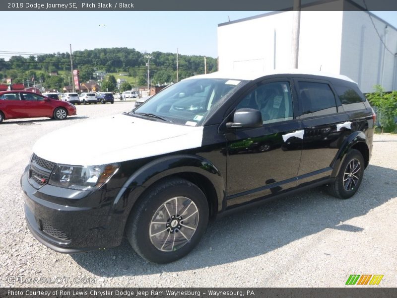 Pitch Black / Black 2018 Dodge Journey SE