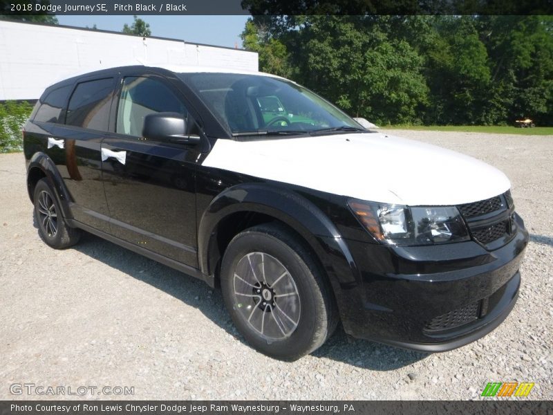 Pitch Black / Black 2018 Dodge Journey SE