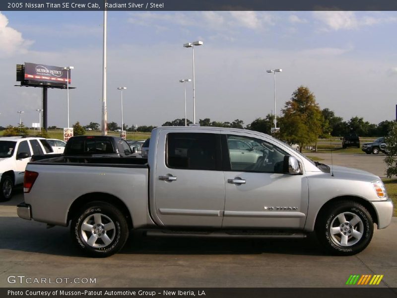 Radiant Silver / Steel 2005 Nissan Titan SE Crew Cab