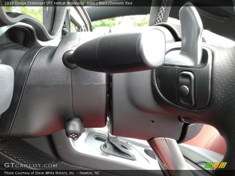 Controls of 2018 Challenger SRT Hellcat Widebody