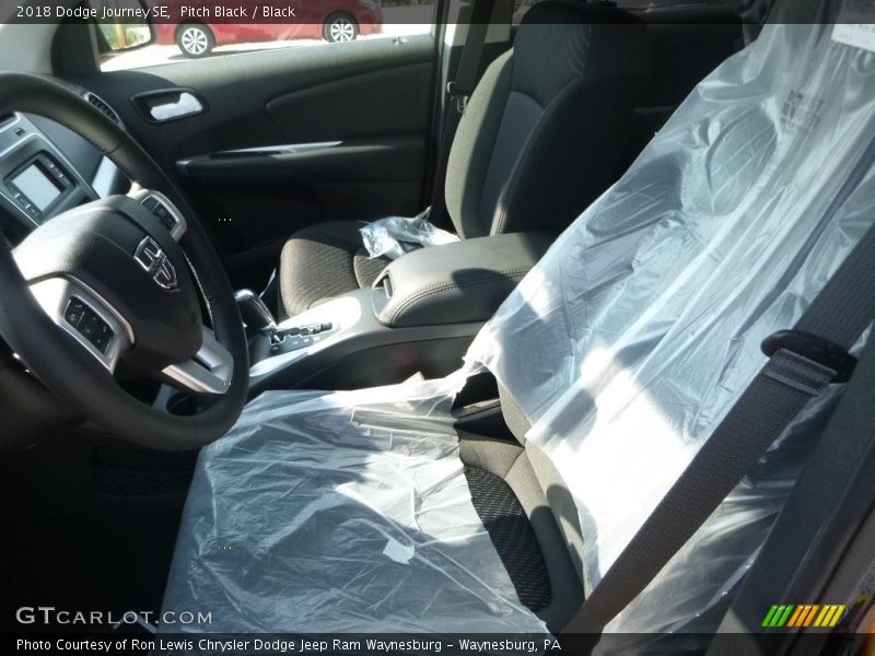 Pitch Black / Black 2018 Dodge Journey SE
