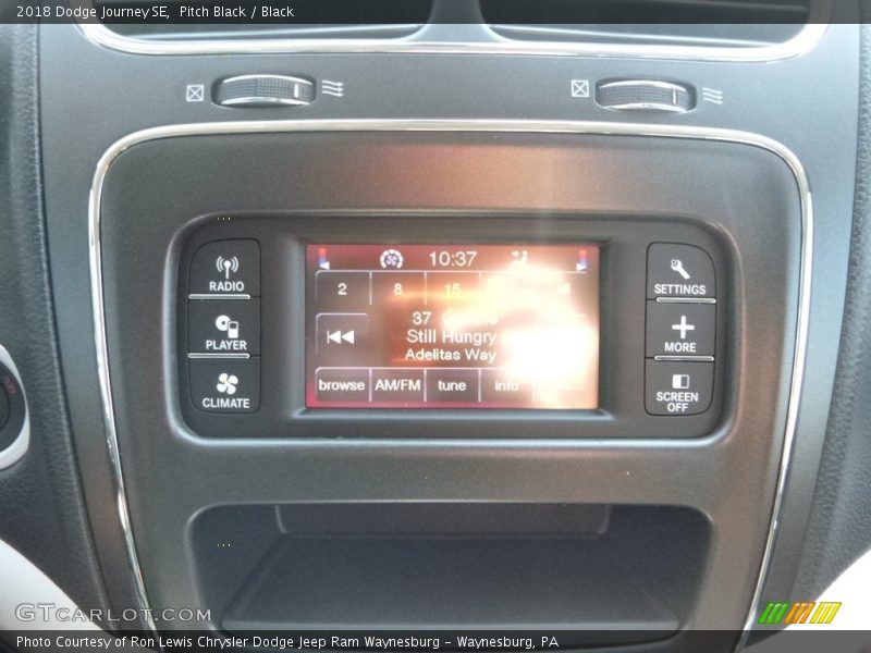 Pitch Black / Black 2018 Dodge Journey SE