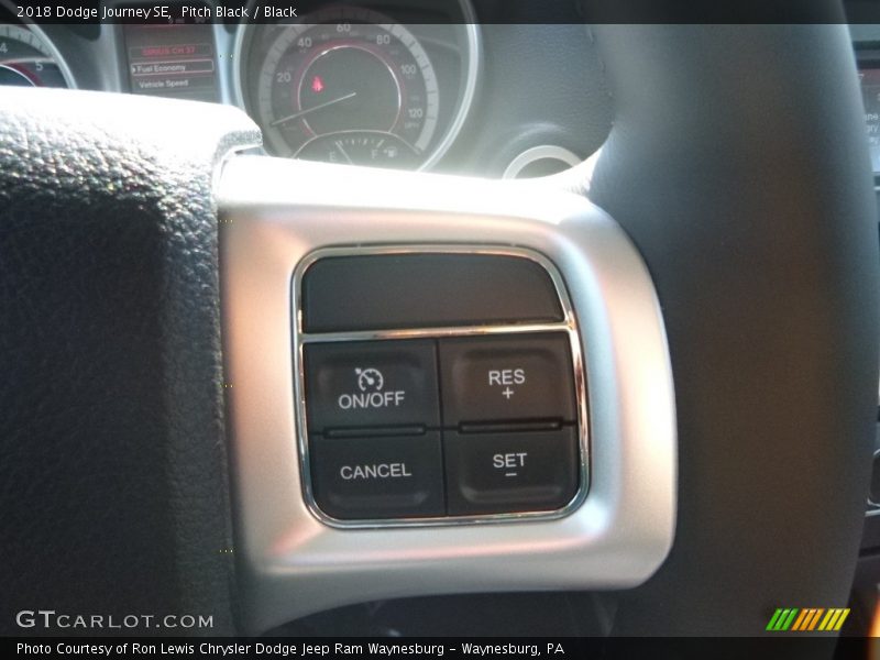 Pitch Black / Black 2018 Dodge Journey SE