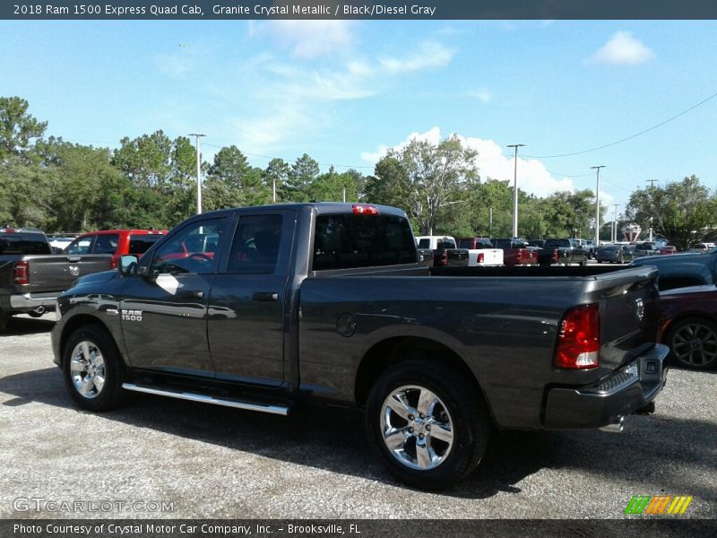 Granite Crystal Metallic / Black/Diesel Gray 2018 Ram 1500 Express Quad Cab