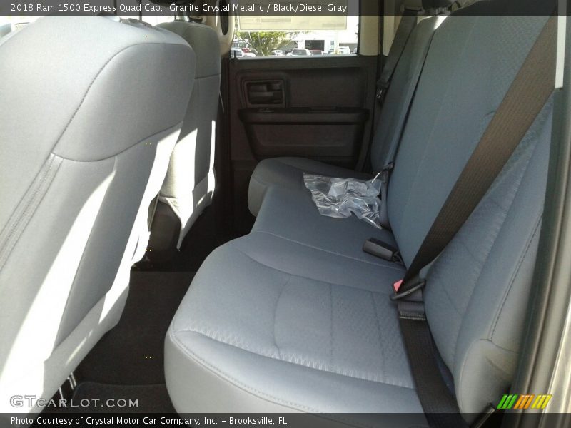 Granite Crystal Metallic / Black/Diesel Gray 2018 Ram 1500 Express Quad Cab