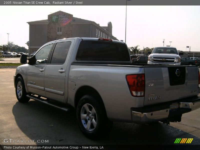 Radiant Silver / Steel 2005 Nissan Titan SE Crew Cab