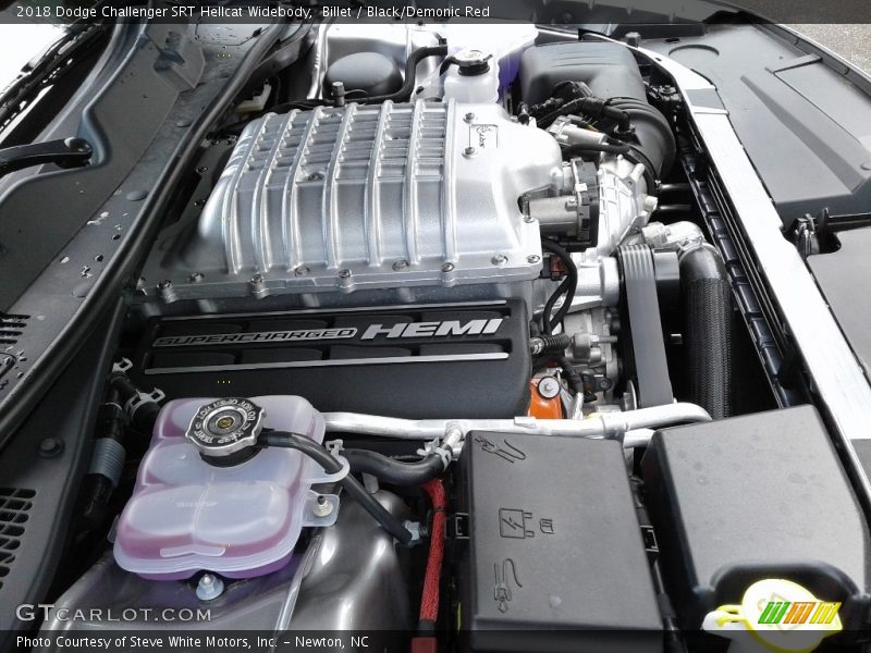  2018 Challenger SRT Hellcat Widebody Engine - 6.2 Liter Supercharged HEMI OHV 16-Valve VVT V8
