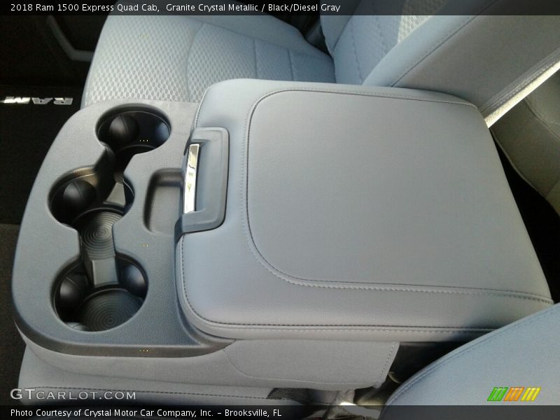 Granite Crystal Metallic / Black/Diesel Gray 2018 Ram 1500 Express Quad Cab