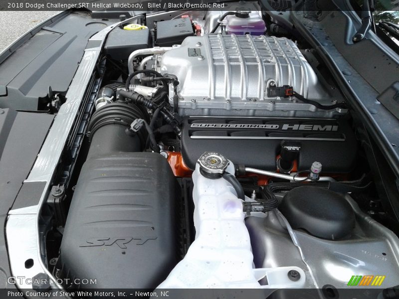  2018 Challenger SRT Hellcat Widebody Engine - 6.2 Liter Supercharged HEMI OHV 16-Valve VVT V8
