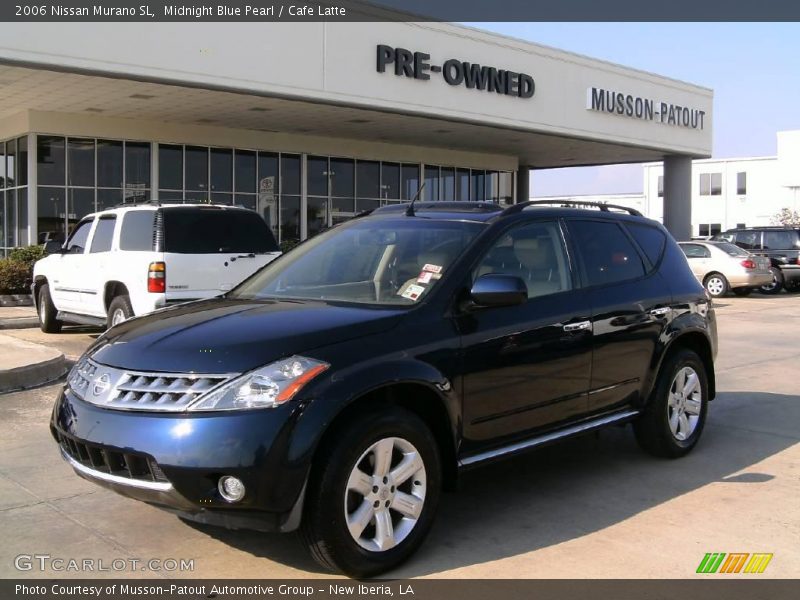 Midnight Blue Pearl / Cafe Latte 2006 Nissan Murano SL