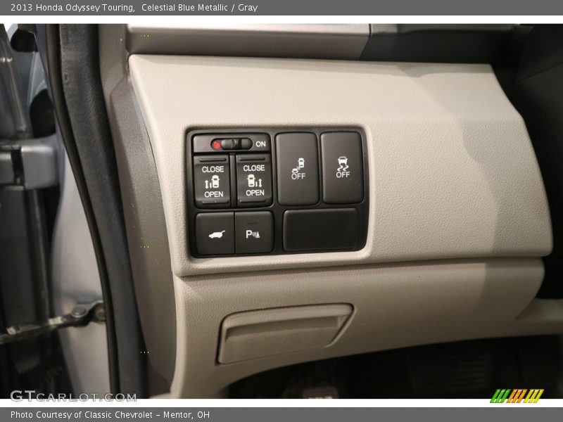 Celestial Blue Metallic / Gray 2013 Honda Odyssey Touring
