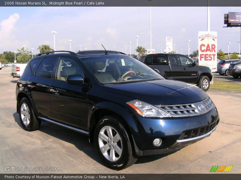Midnight Blue Pearl / Cafe Latte 2006 Nissan Murano SL