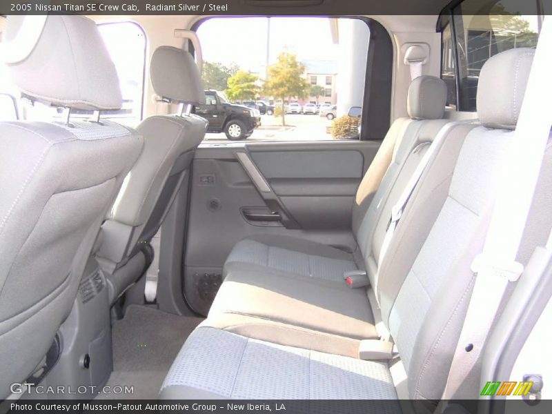 Radiant Silver / Steel 2005 Nissan Titan SE Crew Cab