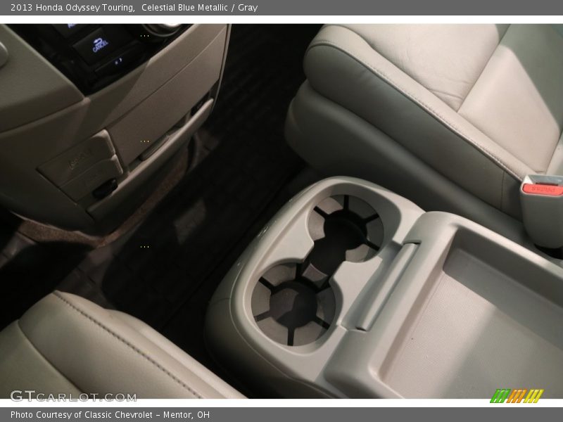 Celestial Blue Metallic / Gray 2013 Honda Odyssey Touring