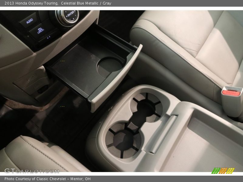 Celestial Blue Metallic / Gray 2013 Honda Odyssey Touring