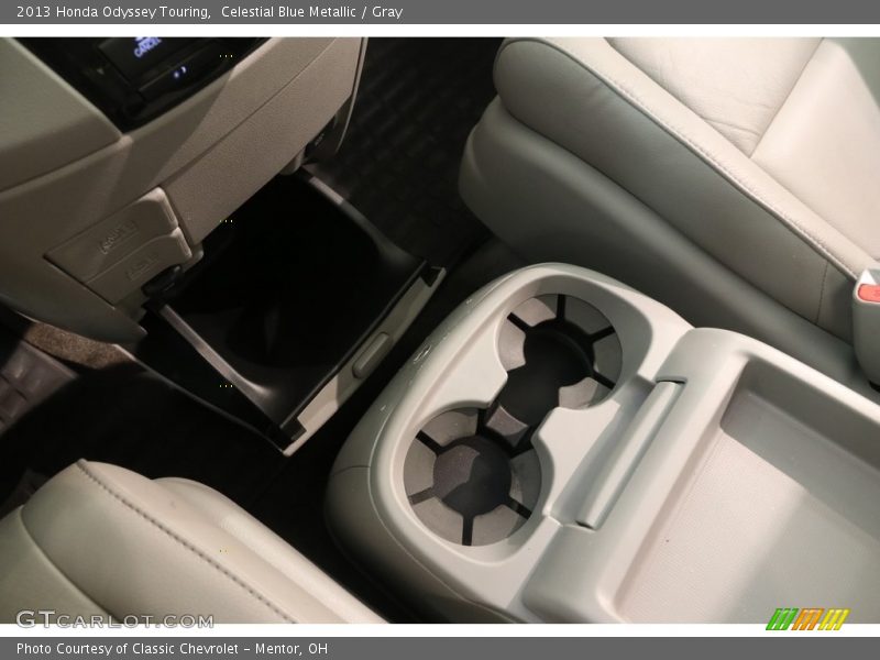Celestial Blue Metallic / Gray 2013 Honda Odyssey Touring