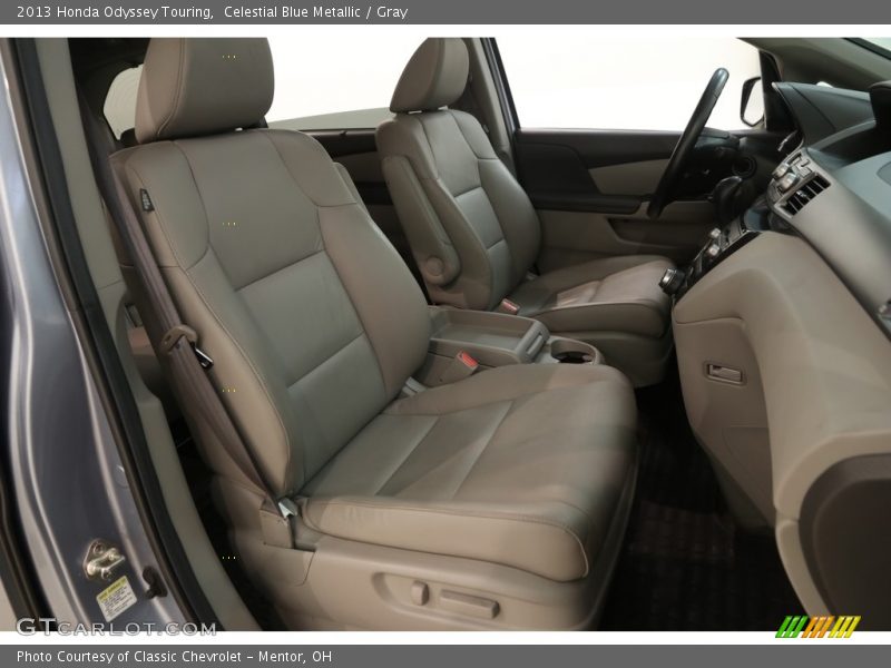 Celestial Blue Metallic / Gray 2013 Honda Odyssey Touring