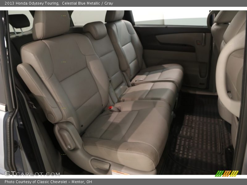 Celestial Blue Metallic / Gray 2013 Honda Odyssey Touring