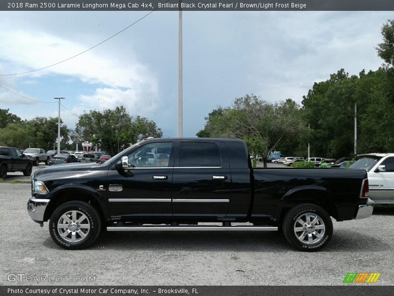  2018 2500 Laramie Longhorn Mega Cab 4x4 Brilliant Black Crystal Pearl