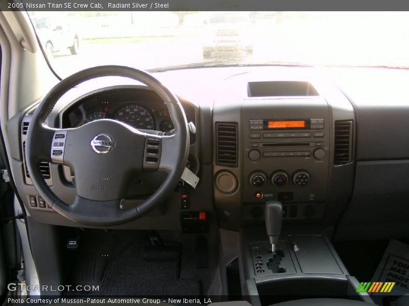 Radiant Silver / Steel 2005 Nissan Titan SE Crew Cab