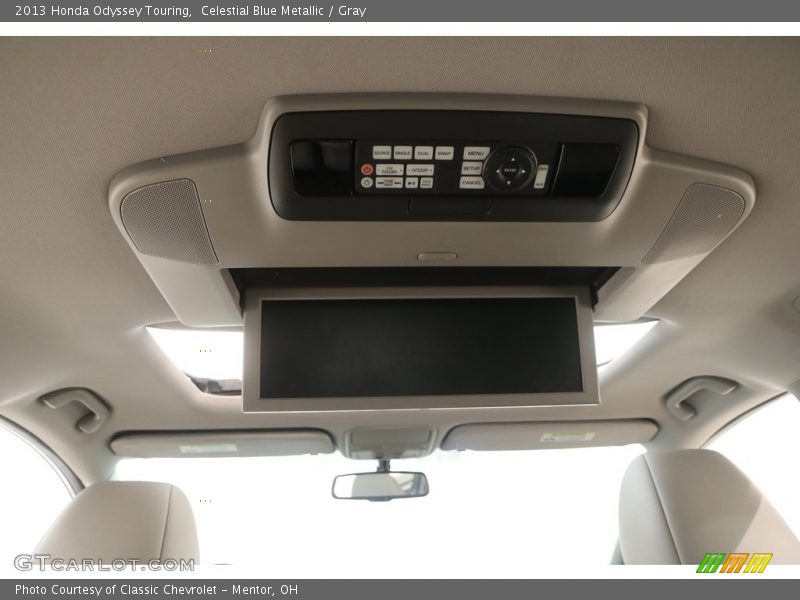 Celestial Blue Metallic / Gray 2013 Honda Odyssey Touring